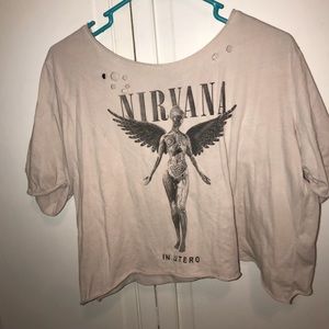 Nirvana crop top